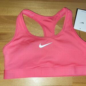 Nwt Nike Women's Size XS Coral Dri Fit Sports Bra